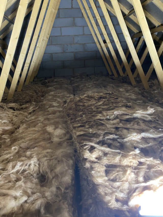 Typical new build loft - before